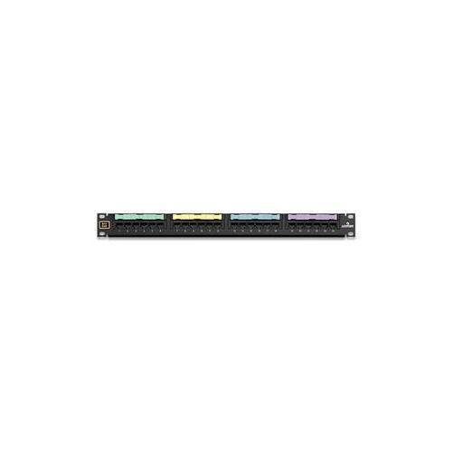 Leviton® 49014-J24 CU Media Patch Panels - Loaded