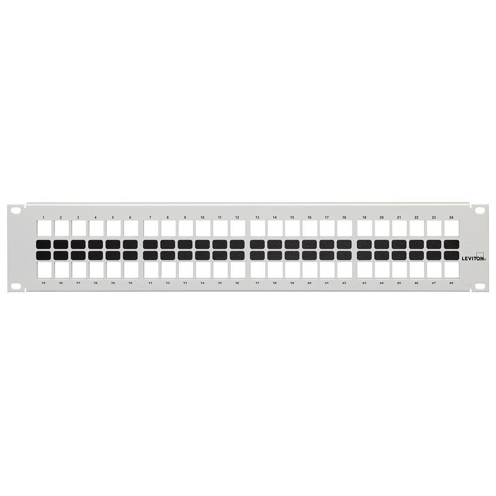 Leviton® 49255-W48 Cable Management Panel