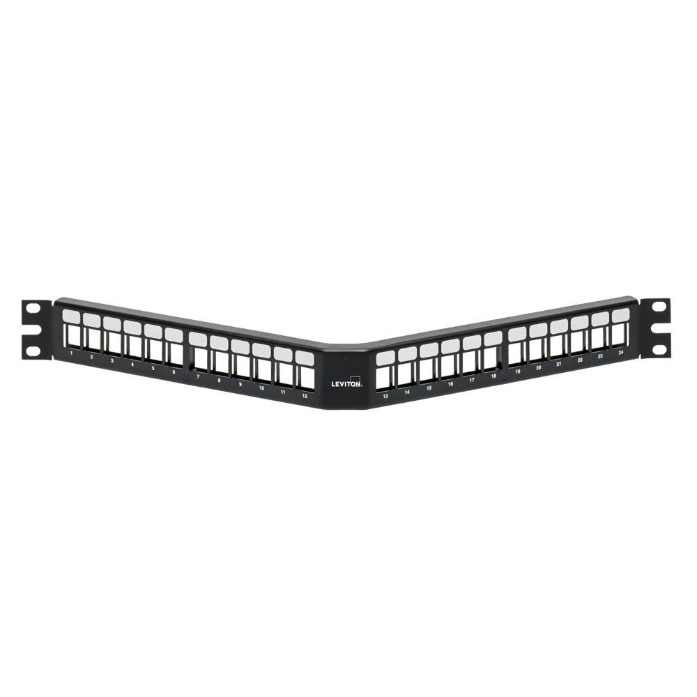Leviton® 49256-H24 CU Media Patch Panels - Unloaded