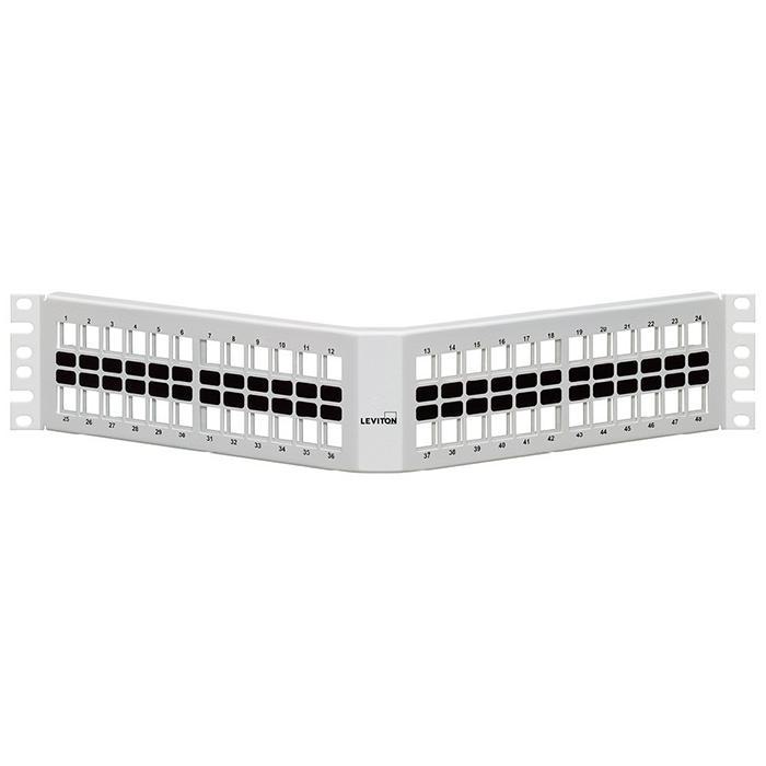 Leviton® 49256-W8L Keystone Patch Panels