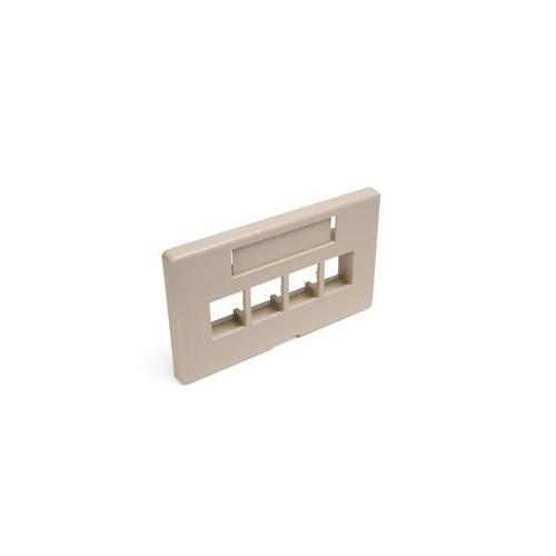 Leviton® 49910-HI4 Multimedia-Modular Jack Faceplates