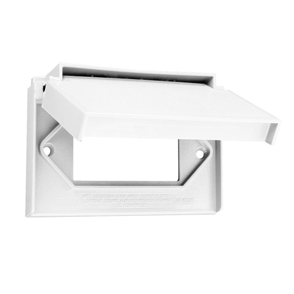 Leviton® 4996-W Weather Resistant Wallplates and Covers