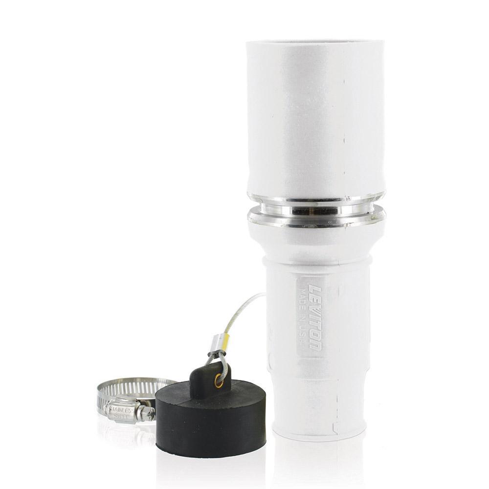 Leviton® 49FSL-W Single Pole Connector Accessories