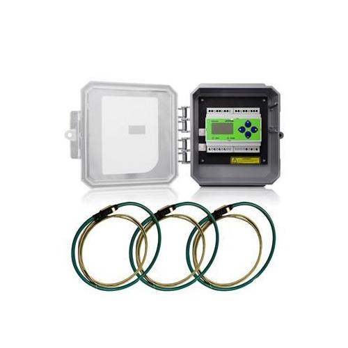 Leviton® VerifEye™ 4OUMR-R18 4000 3-Phase Meter Kit, 347/600Y V AC, 20 to 5000 A, LCD Display, Modbus Communication