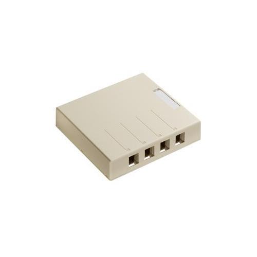 Leviton® 4S089-4IP Surface Outlet Box