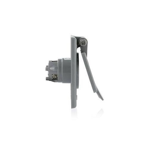 Leviton® 5278-CWP Straight Blade Flanged Inlets & Outlets