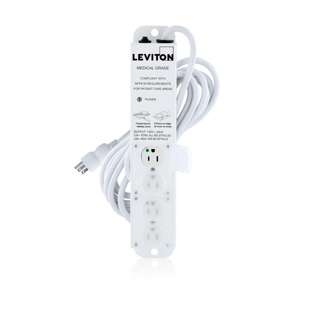 Leviton® 5304M-1N5 Power Outlet Strips