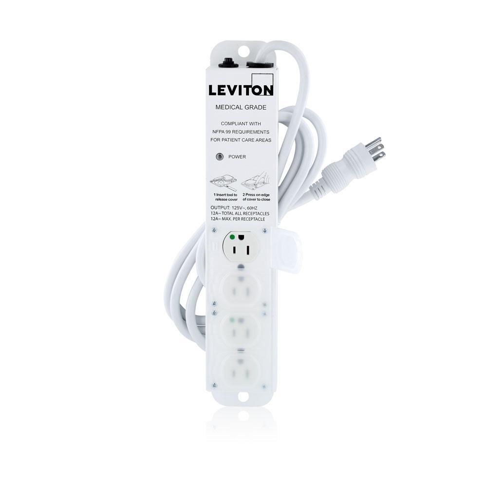 Leviton® 5304M-1N7 Power Outlet Strips