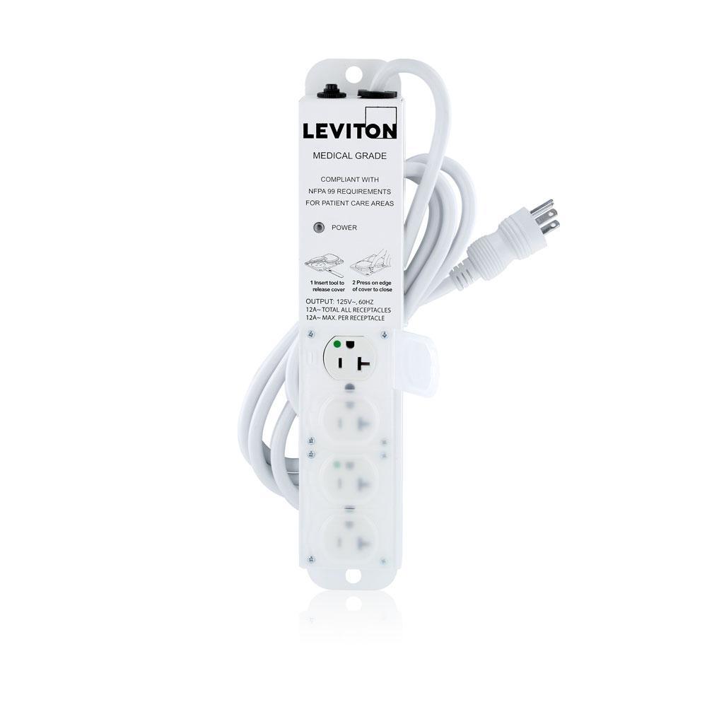 Leviton® 5304M-2N7 Power Outlet Strips