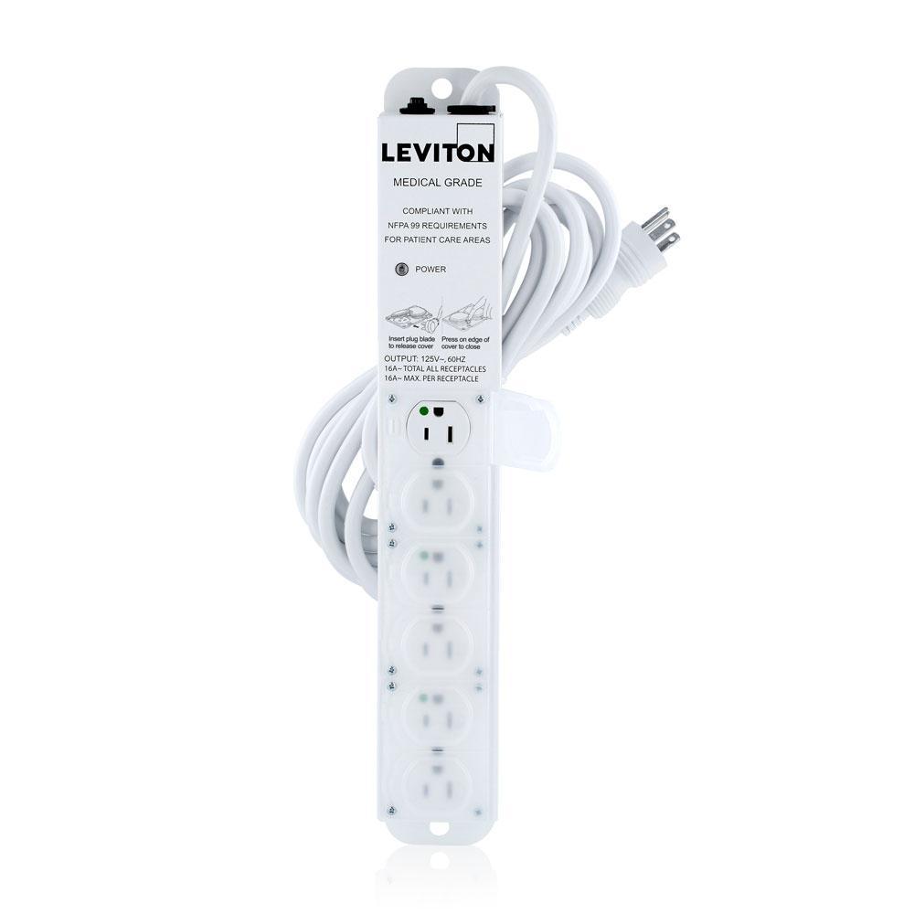 Leviton® 5306M-1N5 Power Outlet Strips