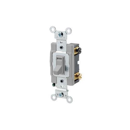 Leviton® 54504-2GY Toggle Switches