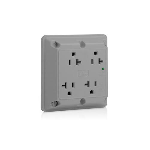 Leviton® 5490-GY Straight Blade Receptacles