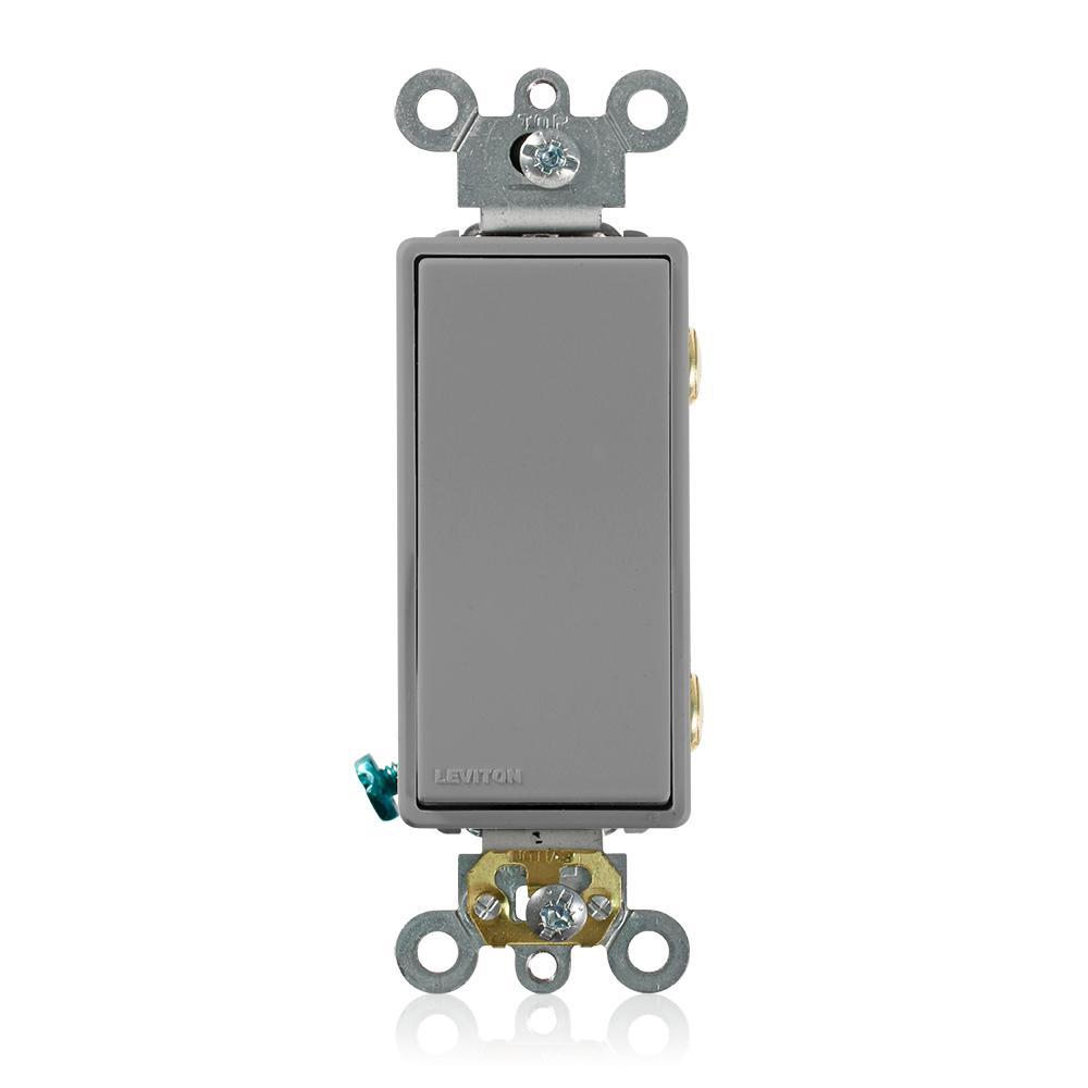Leviton® 5622-2GY Decorative Switches