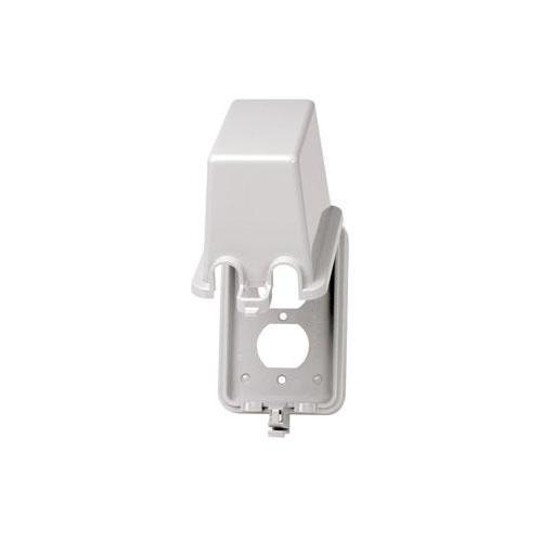Leviton® 5980-CL Extra Duty While-In-Use Cover, 3.63 in L x 6.69 in W x 3.08 in D, Weatherproof Cover, Polycarbonate