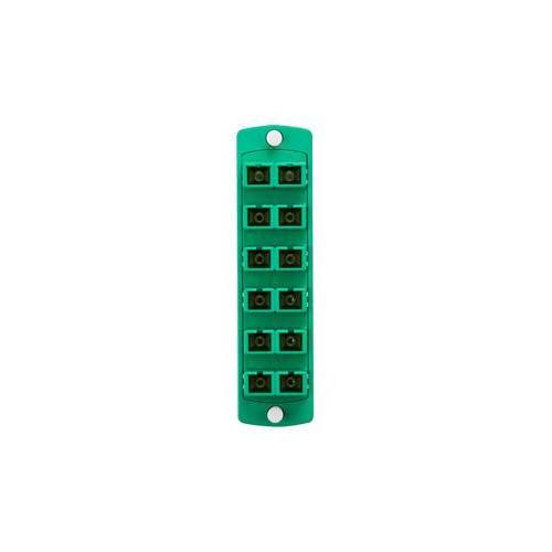 Leviton® 5F100-2VC FO Patch Panel Connector Adapter, Loaded