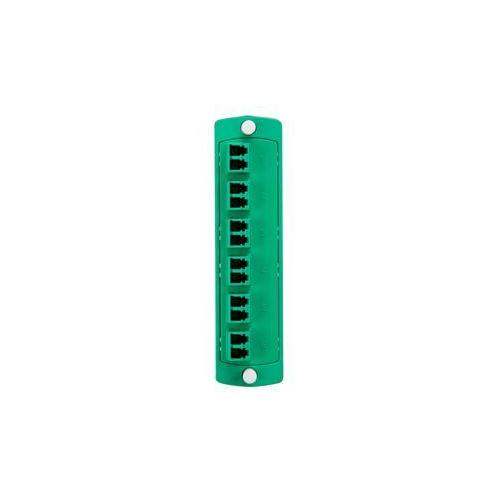 Leviton® 5F100-2VL FO Patch Panel Connector Adapter, Loaded