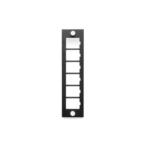Leviton® 5F100-6QP FO Patch Panel Empty-Blank Adapters