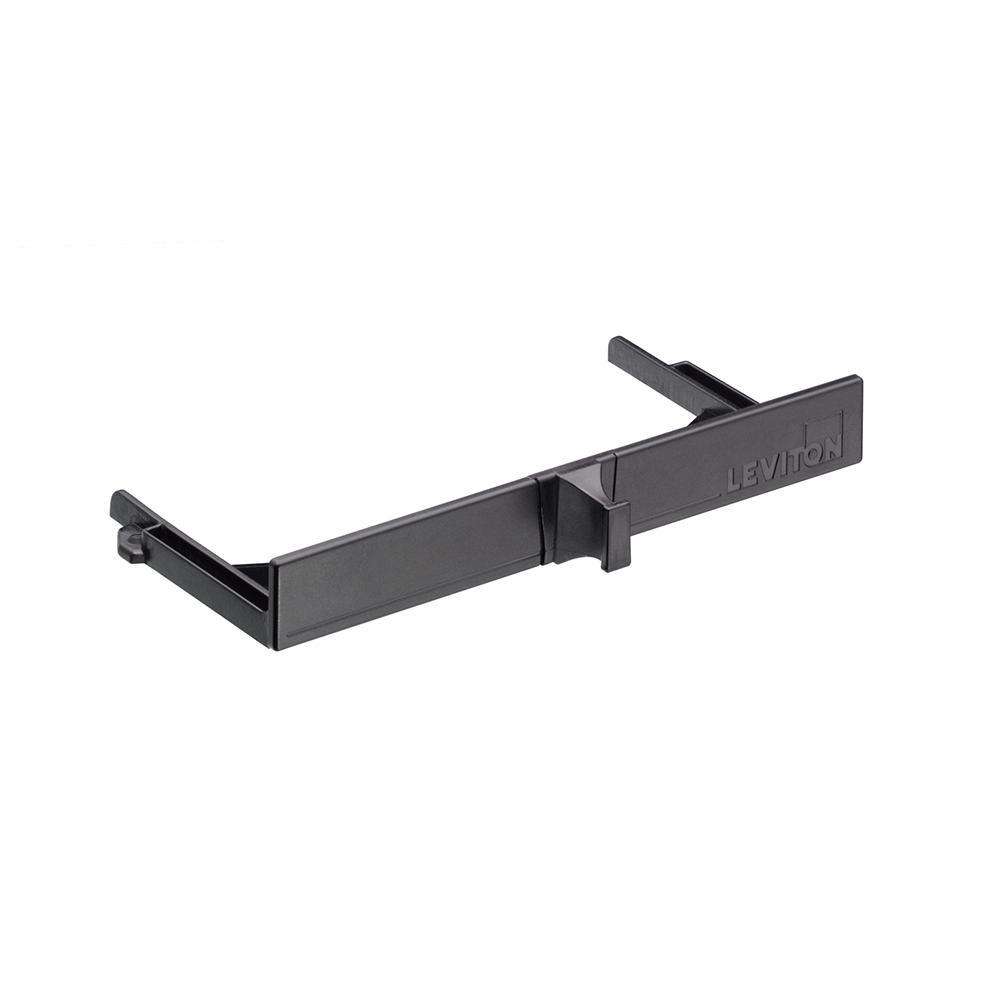 Leviton® 5FUHD-BLK FO Patch Panel Empty-Blank Adapters