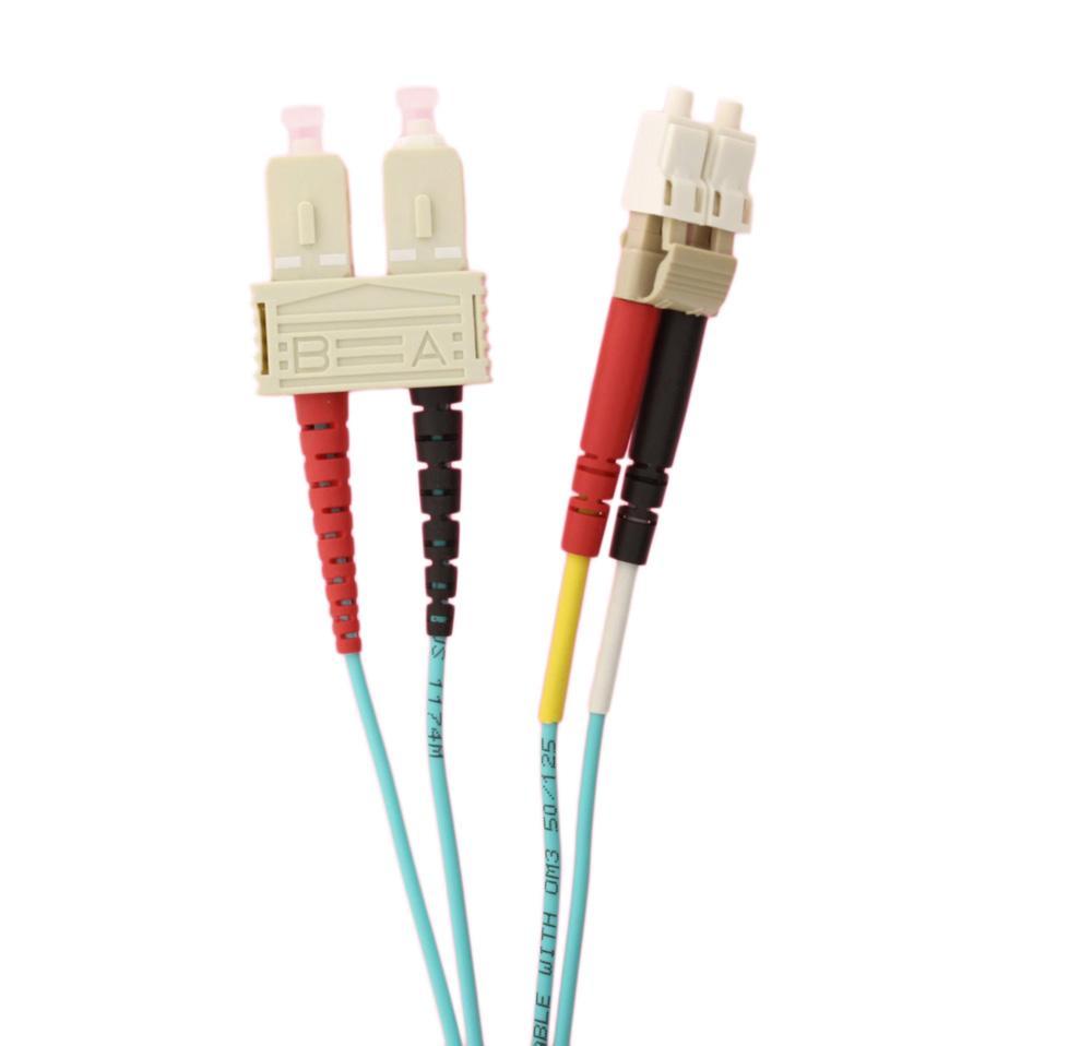 Leviton® 54DCL-M10 Fiber Optic Patch Cords