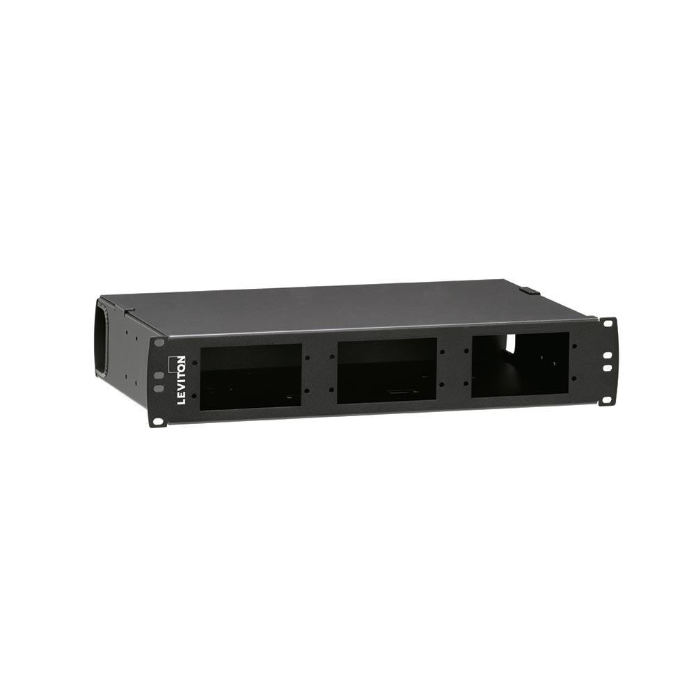 Leviton® 5R2UL-F06 Fiber Optic Patch Panels - Unloaded