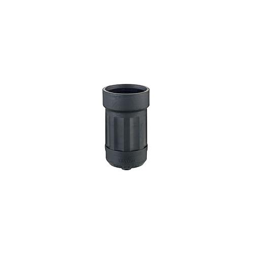 Leviton® Black & White® 6032 Weather-Resistant Locking Connector Boot, For Use With Straight/Locking Connector, 20/30 A, 3-Wire, -40 to 90 deg C Operating Temperature, Thermoplastic Elastomer, Black