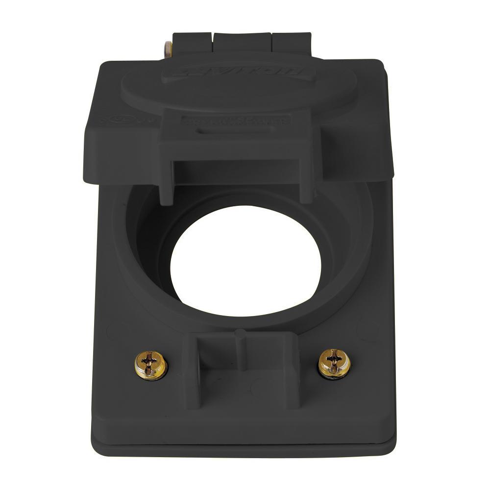 Leviton® 60W05-B Locking Device Covers