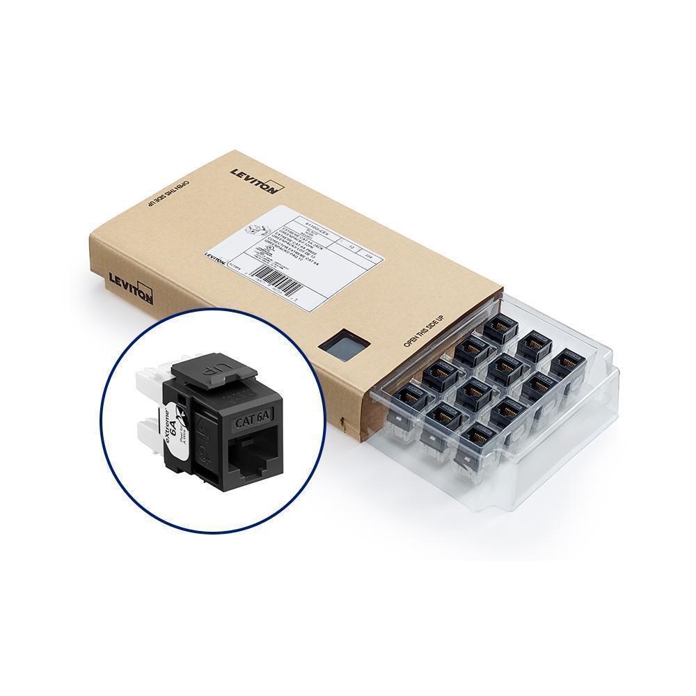 Leviton® 6110G-CE6 UTP Jack Inserts
