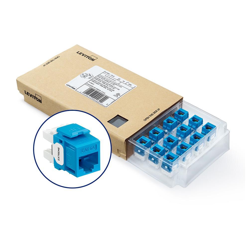 Leviton® 6110G-CL6 UTP Jack Inserts