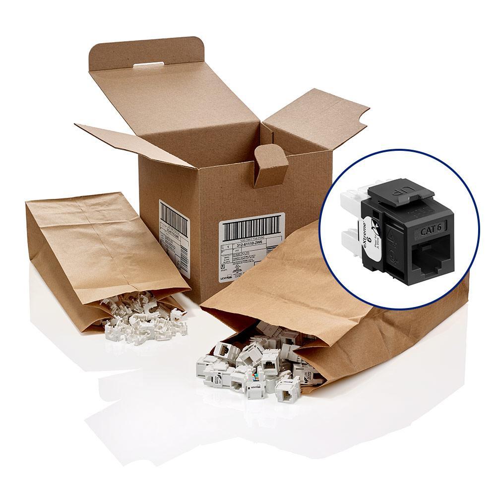 Leviton® 61110-2E6 UTP Jack Inserts
