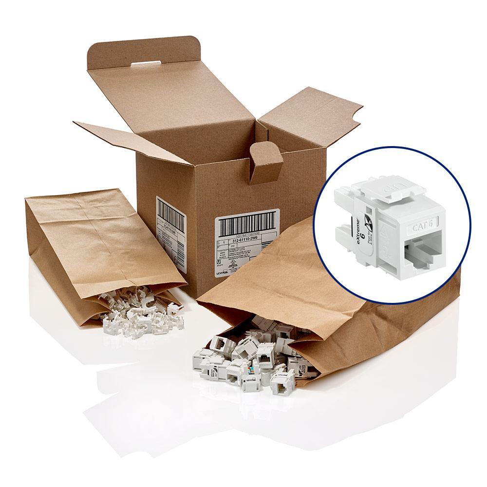 Leviton® 61110-2W6 UTP Jack Inserts