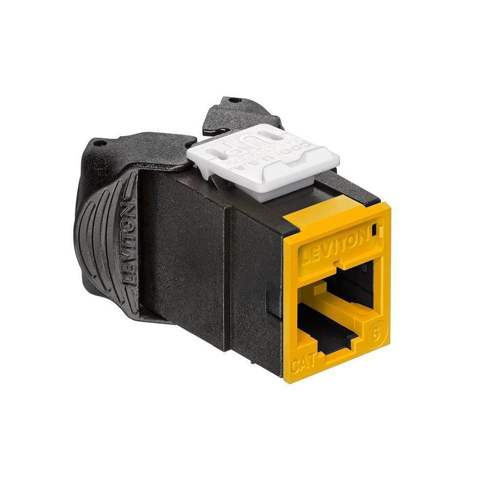 Leviton® 61UJK-RY6 UTP Jack Inserts