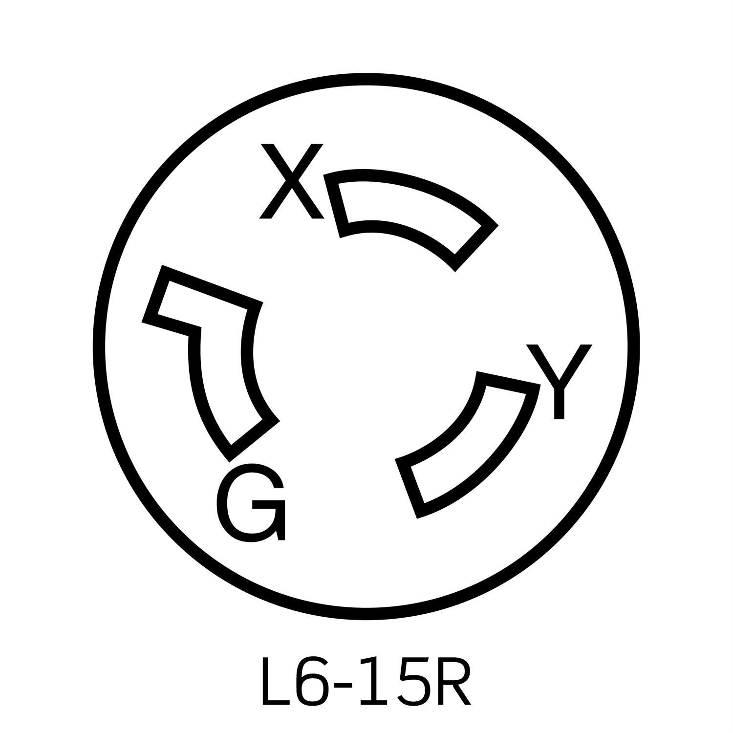 Leviton® 65W49 Locking Receptacles
