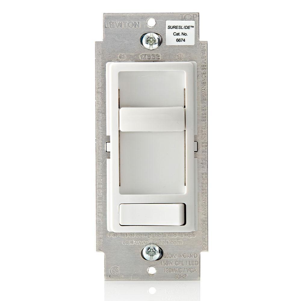 Leviton® 6674-P0W Dimmer Switches