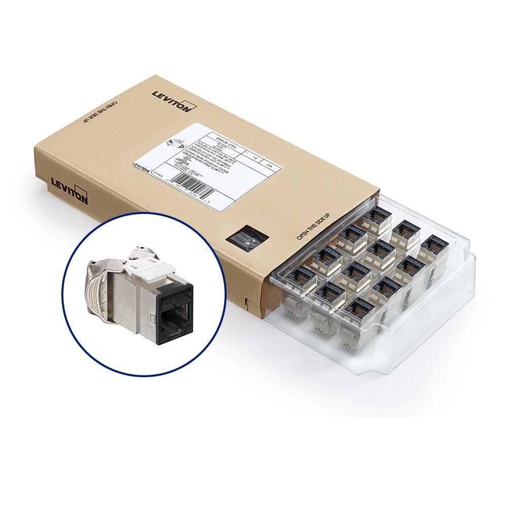 Leviton® 6ASJK-CE6 UTP Jack Inserts