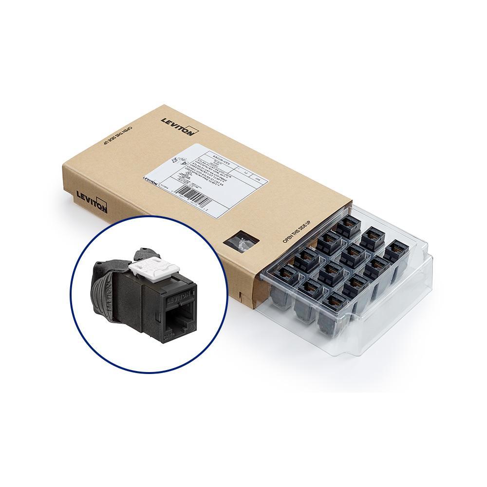 Leviton® 6AUJK-CE6 UTP Jack Inserts