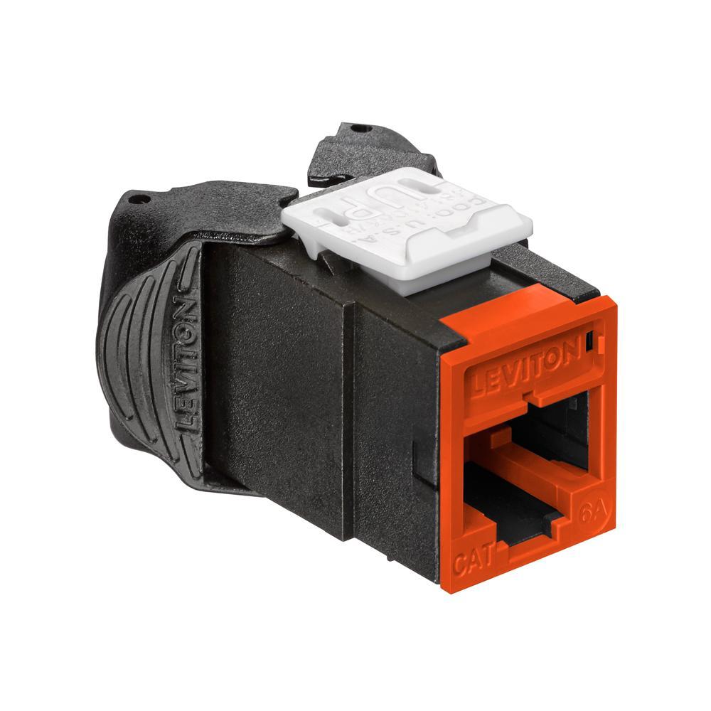 Leviton® 6AUJK-RO6 UTP Jack Inserts