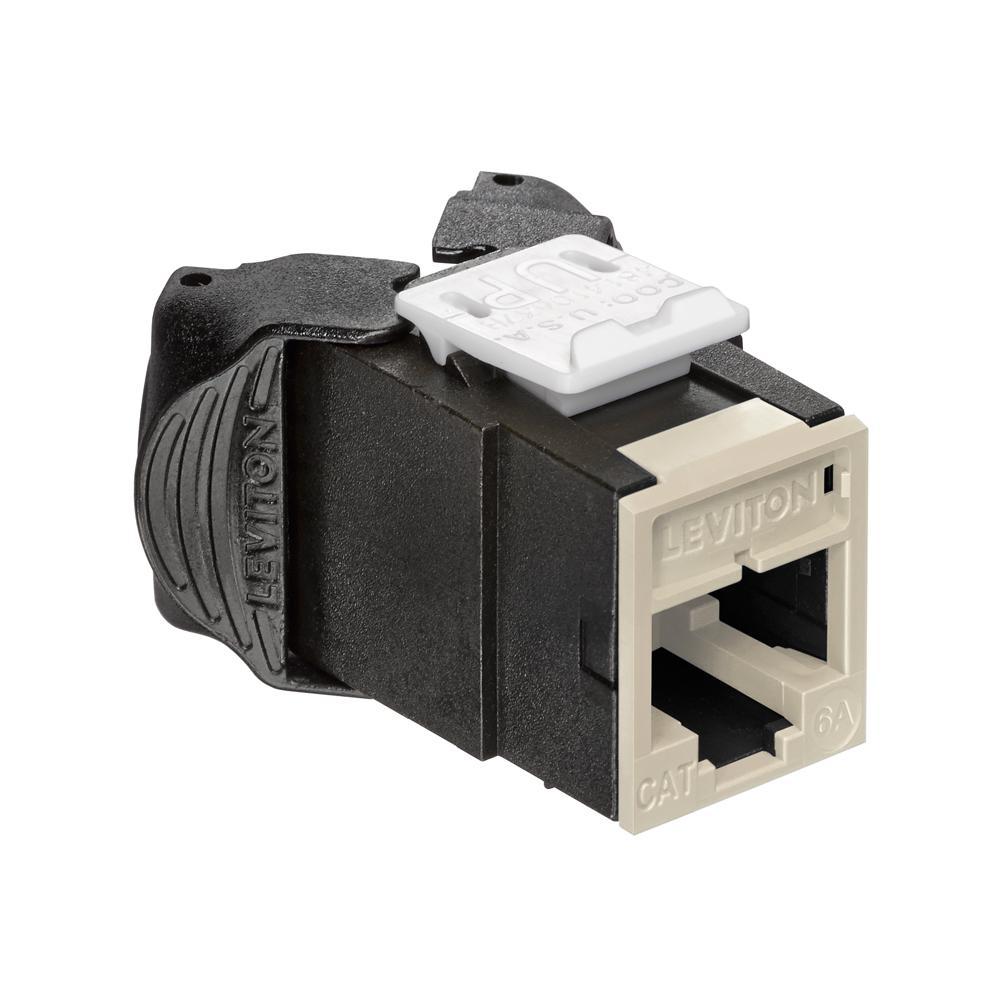 Leviton® 6AUJK-RT6 UTP Jack Inserts