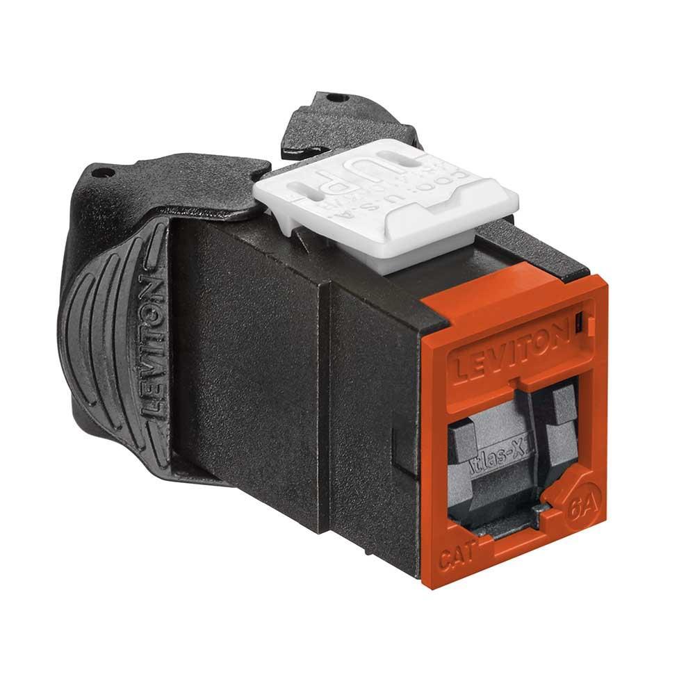 Leviton® 6AUJK-SO6 UTP Jack Inserts
