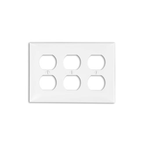 Leviton® 80730-W Receptacle Wallplates