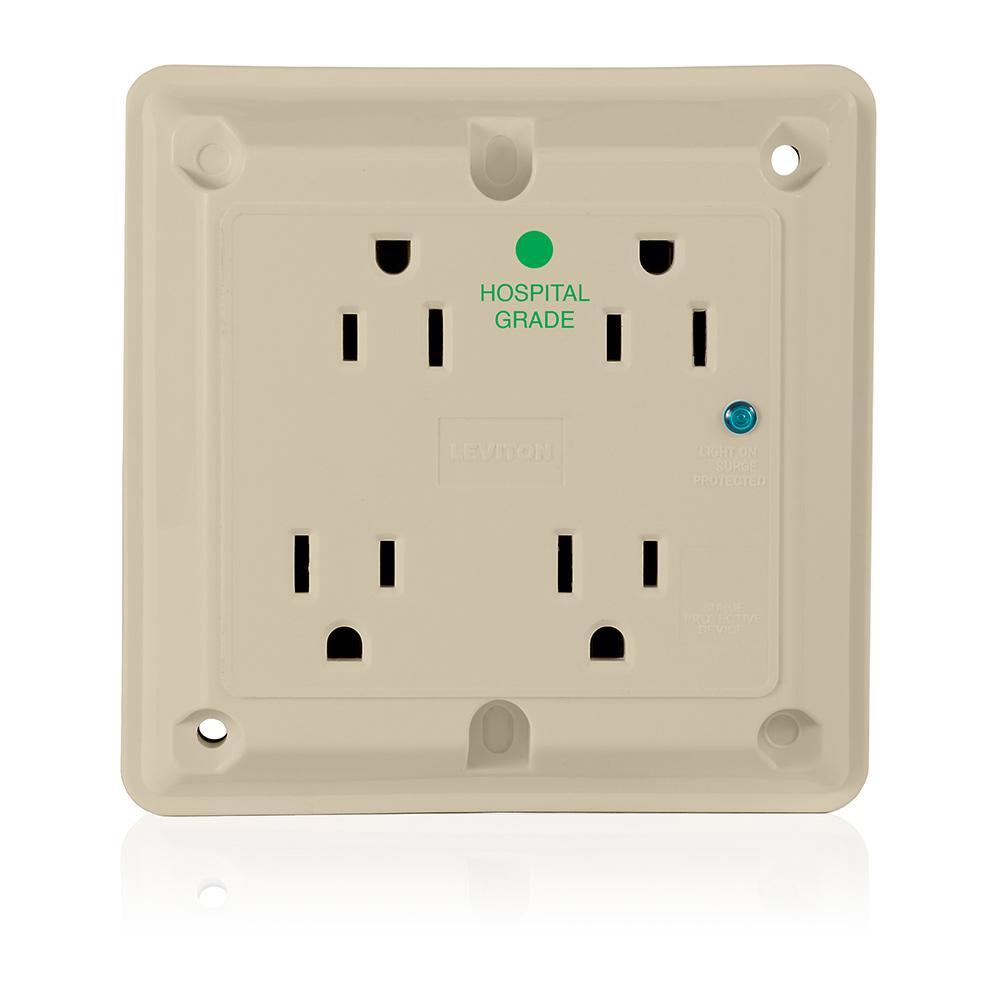 Leviton® 8480-I Straight Blade Receptacles