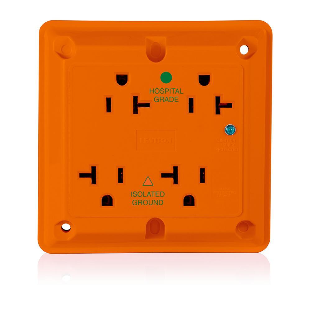 Leviton® 8490-IG Straight Blade Surge Suppressions