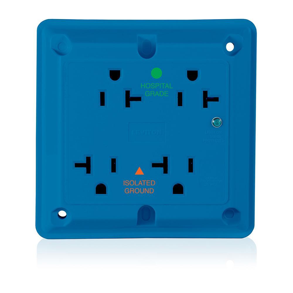 Leviton® 8490-IGB Straight Blade Surge Suppressions
