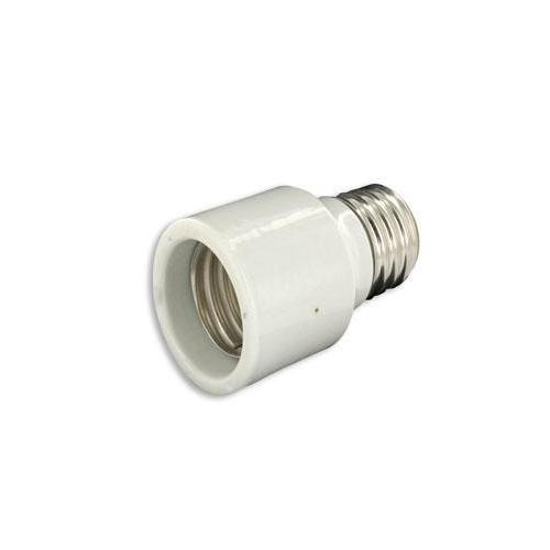 Leviton® 8647-100 1-Piece Adapter and Extension, Mogul Base, White