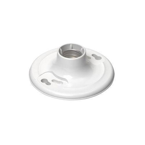 Leviton® 8829-CW2 1-Circuit 1-Piece Keyless Lampholder, 660 W Lamp, 600 V AC, E26 Lamp