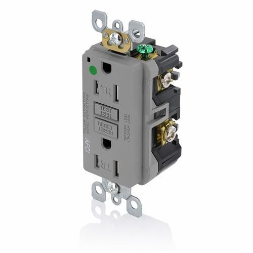 Leviton® AFTR1-HGG AFCI Receptacles