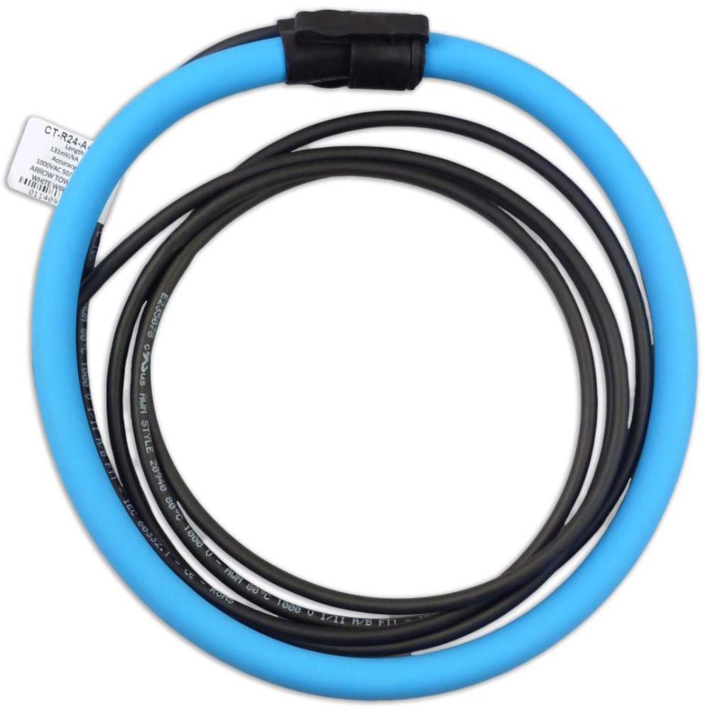 Leviton® CRV50-LR2 7000 7100 Rogowski Coil Current Transformer, 5 to 5000 A Primary, 333 mV, 50/60 Hz
