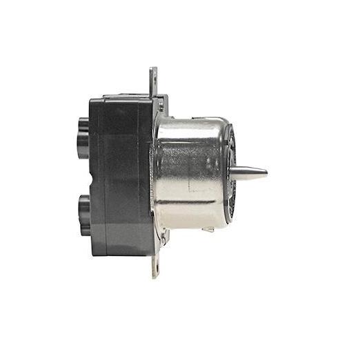 Leviton® Black & White® CS8169 3-Phase Y California Style Grounding Locking Receptacle, 480 V AC, 50 A, 3 Poles, 4 Wires, Black