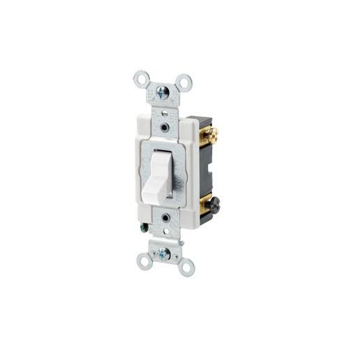 Leviton® CSB4-20W Toggle Switches