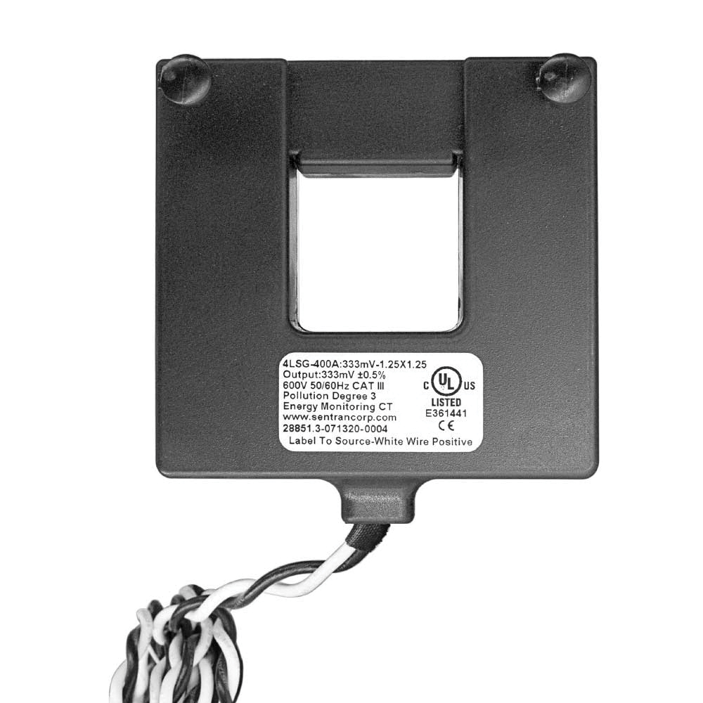Leviton® CTV08-KG1 Split Core Current Transformer, 800 A Primary, 333 mV, 50/60 Hz