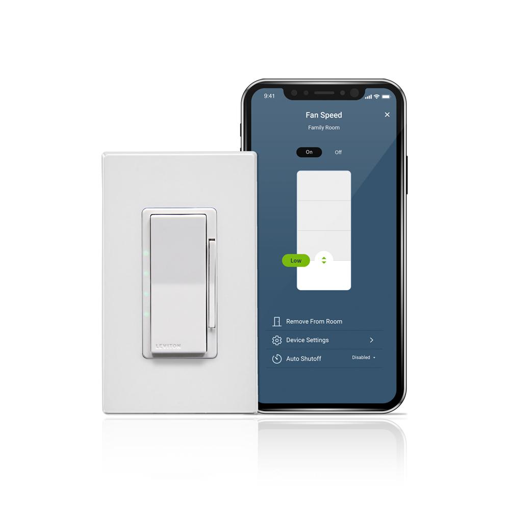 Leviton® D24SF-1BW Fan Control Switches